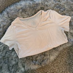 V neck tee shirt
